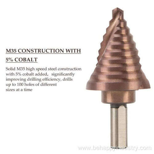 Step Drill Bit for Stainelss Steel